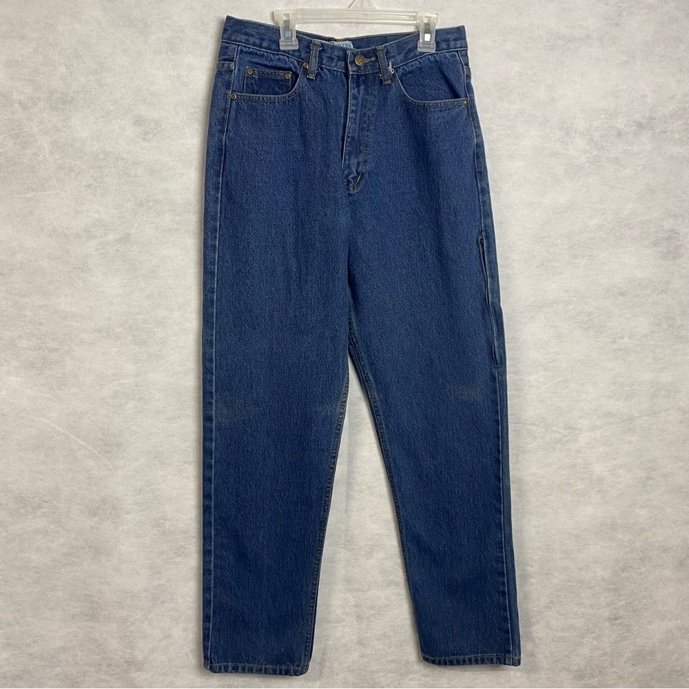 Vintage 70s River Blues Mississippi Men Jeans 30x32 Blue Made n Israel Leg Zip